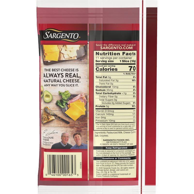 Sargento Thin Natural Swiss Sliced Cheese - 7oz/11 slices, 4 of 10