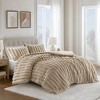 Madison Park 3pc Dahlia Faux Fur Comforter Set - 2 of 4