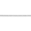 Black Bow Jewelry 14k White Gold 2.25mm Flat Figaro Chain Anklet - 2 of 4
