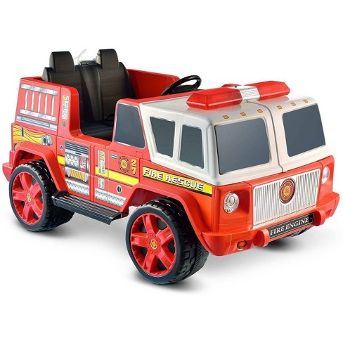 Kid Motorz 12V Fire Engine Two Seater Powered Ride-On - image 1 of 3