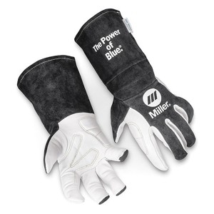 Miller Electric Classic Welding Gloves, Gauntlet Cuff, Wing Thumb, Premium Sheepskin, XL, 1 PR - 1 of 1