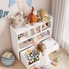 COZONY Kids Storage Organizer, Bookshelf with 5 Cubbies & 2 Drawers,  Chest for Playroom, Bedroom, Hallway, Classroom, or Nursery - 4 of 4