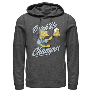 Men's The Simpsons Drink Up, Champs Pull Over Hoodie - 1 of 4
