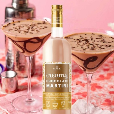 Wondry Cocktail Wines Creamy Chocolate Martini - 750ml Bottle