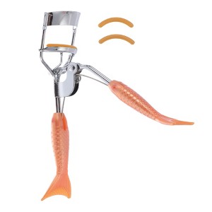 Unique Bargains Women's Fishtail Handle Eyelash Curler 1 Pc - 1 of 3