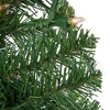 Northlight 6' x 20" Pre-Lit Traditional Green Pine Pencil Artificial Christmas Tree - Clear Lights - 2 of 4