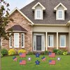 Big Dot of Happiness 4th of July - Flag and Star Lawn Decorations - Outdoor Fourth of July Party Yard Decorations - 10 Piece - 2 of 4