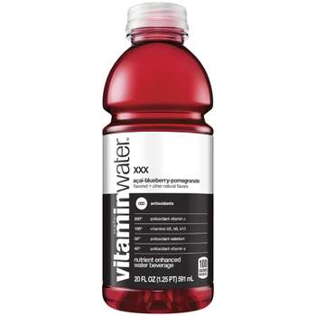 vitaminwater xxx açai- blueberry-pomegranate - 20 fl oz Bottle