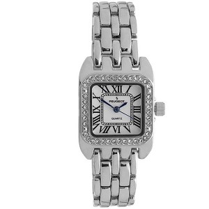 Peugeot Women Watch 24mm Tank Panther Link Bracelet Watch - 1 of 4