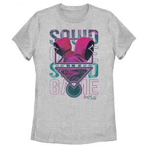 Women's Squid Game Symbols T-Shirt - 1 of 4
