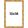 PosterPalooza | 12x18 Bamboo Picture Frame, UV Acrylic, 4 Finishes - Brown, Black, Gold, and Natural - 2 of 4