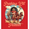 "Parking Lot Pioneer" Old West Wagon Football Cowboy Youth  Short Sleeve Tee- - 2 of 2