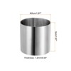Unique Bargains Stainless Steel Seamless Nonstick Mirror Coating Round Cake Ring - 2 of 4