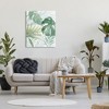 Stupell Industries Monstera Overlapping Leaf Sprigs Canvas Wall Art - 2 of 4