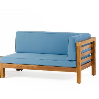 blue/teak