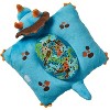 Sleeptime Lite Dinosaur Plush LED Kids' Nightlight Blue - Pillow Pets - 4 of 4