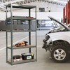 Costway 2PCS 72'' Heavy Duty Storage Shelf Steel Metal Garage Rack 5 Level Adjustable - 3 of 4