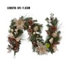 6 ft Christmas Decorations Multi-Color Christmas Garland with Pine Cones, Antlers & Ornaments - Artificial Pine Greenery - 3 of 4