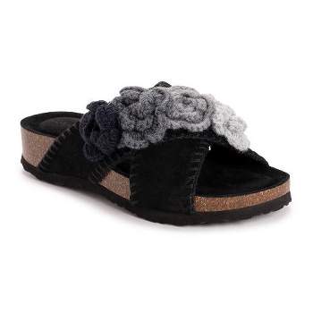 MUK LUKS Women's Gigi Crochet Slide Sandal - Macy's