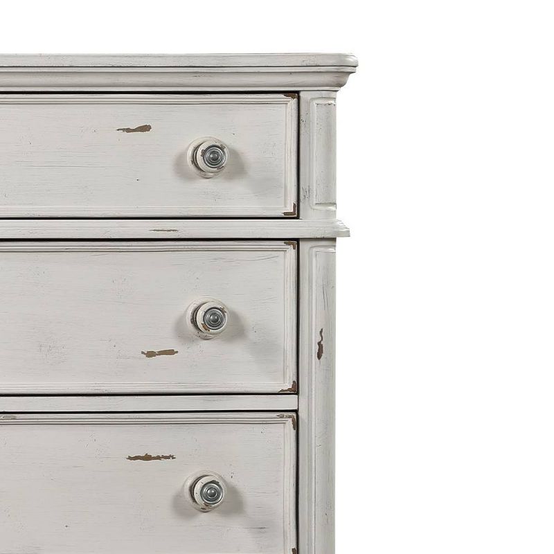 42&#34; Jaqueline Decorative Storage Drawer Antique White Finish - Acme Furniture, 3 of 9