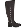 Avenue Women's Wide Width Wide Fit Nadia Grey Tall Boot - 4 of 4