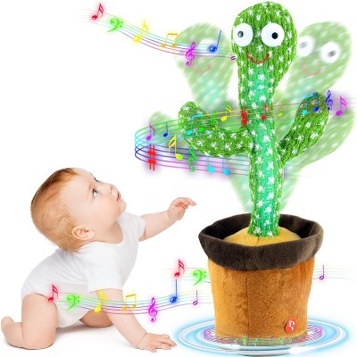 Cactus Electric Music Dancing Twisting Plush Doll Kids Acompañar