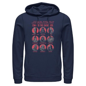 Mens Star Wars Dark Side Unite Lightweight Hoodie - 1 of 4