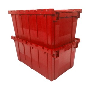 Storage and Packing Plastic Crate 27" x 17" x 12" - 1 of 4