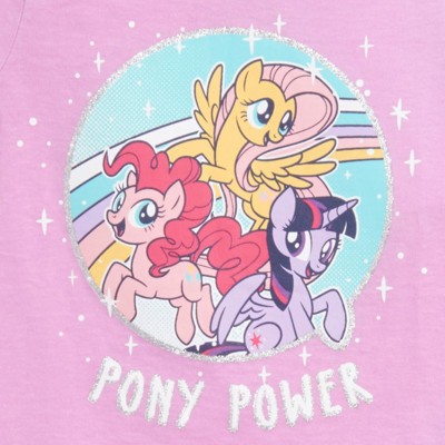My Little Pony Little Girls 3 Pack Graphic T-Shirts My Little Pony 6-6X — фото 5