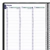 Plan and Link Weekly Appointment Planner, 11" x 9.06", Black Cover, 12-Month (Jan to Dec): 2026 - 4 of 4