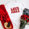 Simply Sage Market Women's Love You More Cursive Short Sleeve Graphic Tee - 3 of 4