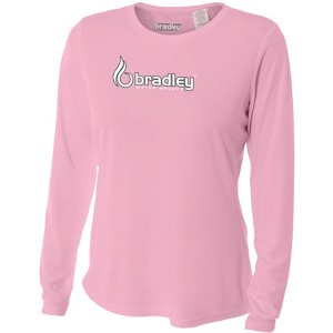 Bradley Women's Long Sleeve Rash Guard Surf Comfortable Performance Swim Shirt - 1 of 4