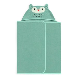 Delta Children Animal Hooded Kids Towels with Pockets - 1 of 4