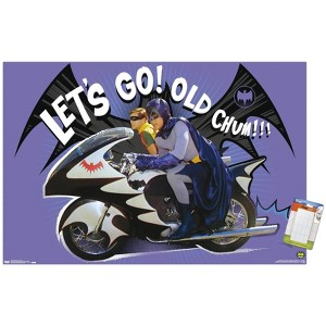 Trends International DC Comics TV - Batman TV Series - Batcycle Unframed Wall Poster Prints - 1 of 4