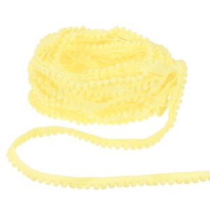 Unique Bargains Nylon Multipurpose Use Lightweight Good Elasticity Ball Fringe Trim - 1 of 4