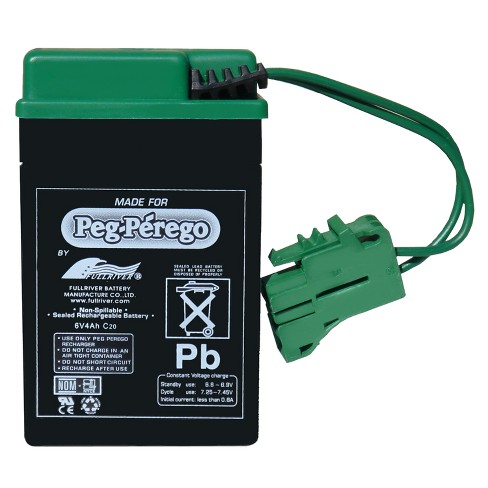 Peg Perego 6 Volt Rechargeable Battery - image 1 of 4