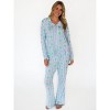 RuffleButts SoftSnooze Women's Ruffle Flare Pajama Set - 2 of 4