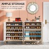 Tribesigns 6-Tier Shoe Cabinet with Doors, Freestanding Entryway Shoe Organizer Rack - 4 of 4