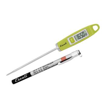 Escali Extra Large Grill Surface Thermometer 100 F 37.8 C to 650 F 343.3 C  Large Display Easy to Read Durable For Food Cooking Surface Searing -  Office Depot