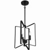 Craftmade Lighting Shayna 3 - Light Chandelier in  Flat Black - 3 of 4