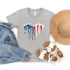 The Juniper Shop Patriotic Plane Heart Youth Short Sleeve Tee - 3 of 4