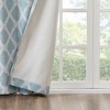 PAGED Printed Ikat Blackout Curtains for Bedroom,Window Curtain Panel with Grommet Top,Curtains for Living Room,Machine Washable - 4 of 4