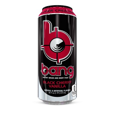 BANG Black Cherry Energy Drink - 4pk/16 fl oz Can