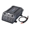 Technaxx® TE16 1,200-Watt Power Inverter, 3 AC Outlets and 2 USB-A Ports, 5044 in Black - 2 of 4
