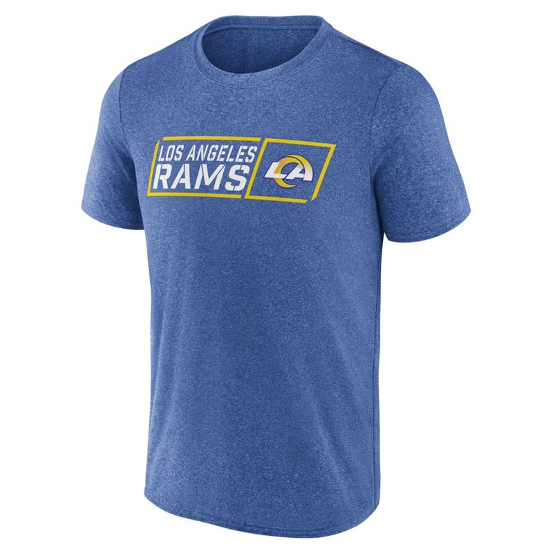 NFL Los Angeles Rams Men&#39;s Quick Tag Athleisure T-Shirt, 2 of 4