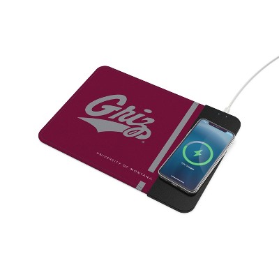 NCAA Montana Grizzlies Wireless Charging Mousepad