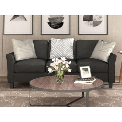 Streamdale 3-Seat Sofa Living Room Linen Fabric Sofa (3-Seat Sofa)
