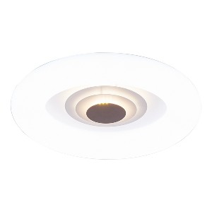 Dewdrop Modern LED Flush Mount Ceiling Light ¨C Round Acrylic Fixture for Bedroom Kitchen Hallway - 1 of 4