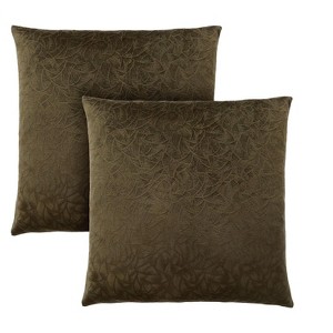 Sapphtopaz 18" Modern Square Throw Pillows, Decorative Couch Pillows with Soft Insert, Elegant Accent Pillows Bed Pillows for Bed, Sofa - 1 of 4