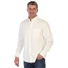 Gioberti Men's 100% Cotton Long Sleeve Casual Twill Oxford Shirt - 3 of 3